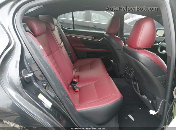 JTHCZ1BL1JA008912 2018 LEXUS GS 350 Серый Вид наклейки с VIN-кодом