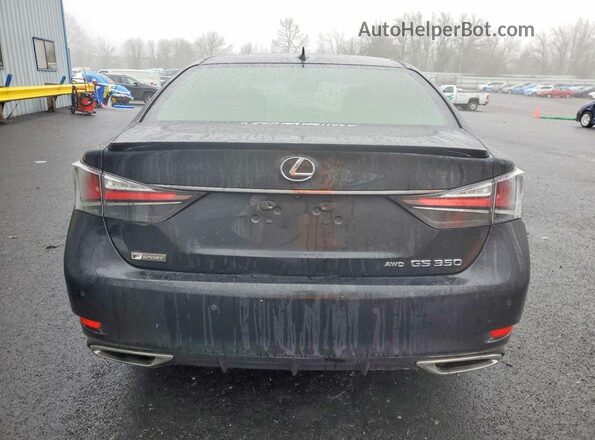 JTHCZ1BL3HA005178 2017 LEXUS GS Black Vista trasera