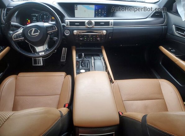 JTHCZ1BL3HA005178 2017 LEXUS GS Black Vista del salpicadero