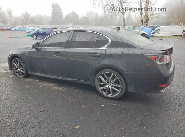 JTHCZ1BL3HA005178 2017 LEXUS GS Black Trasero izquierdo