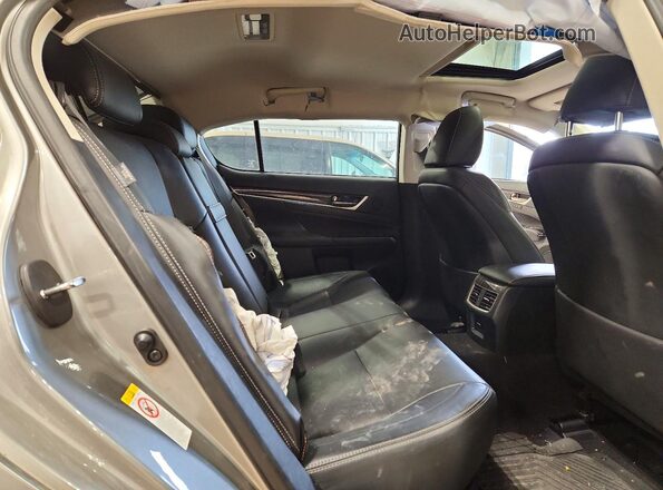 JTHCZ1BL3HA005407 2017 LEXUS GS Silver Rear seats view