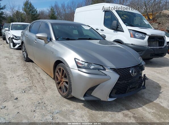JTHCZ1BL4HA006095 2017 LEXUS GS 350 Gray Առջևի աջ