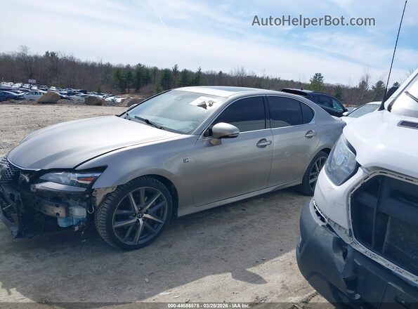 JTHCZ1BL4HA006095 2017 LEXUS GS 350 Gray Սալոնի հետևի տեսք