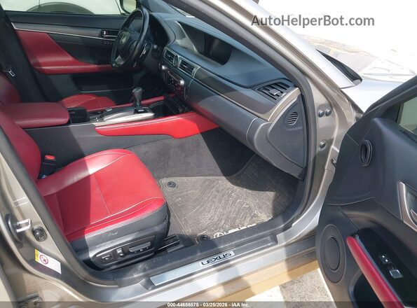 JTHCZ1BL4HA006095 2017 LEXUS GS 350 Gray Սալոնի դիմացի տեսք
