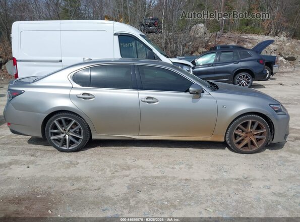 JTHCZ1BL4HA006095 2017 LEXUS GS 350 Gray Սարքավորումների վահանակի տեսք
