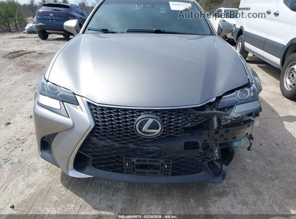 JTHCZ1BL4HA006095 2017 LEXUS GS 350 Gray Առջևի վահանակի տեսք