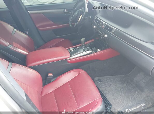 JTHCZ1BL5HA005151 2017 LEXUS GS 350 Золотой Вид салона спереди