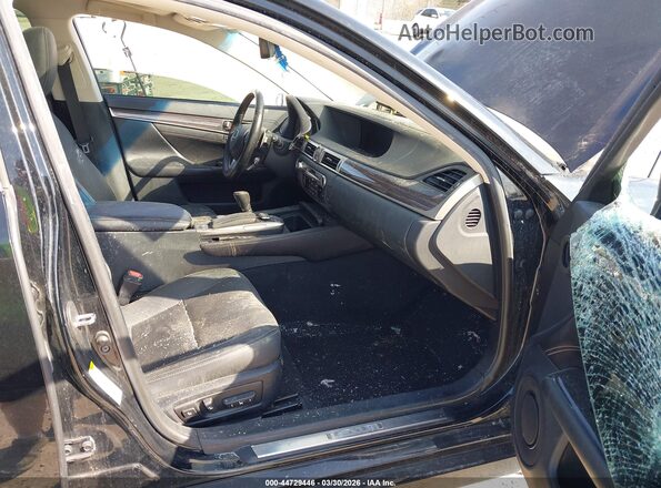 JTHCZ1BL5HA007109 2017 LEXUS GS 350 Черный Вид салона спереди