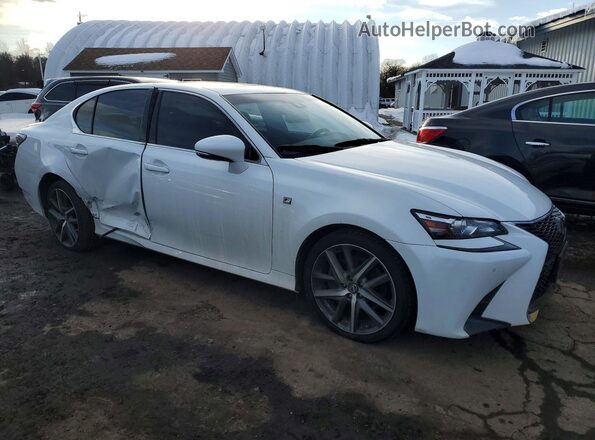 JTHCZ1BL5JA009464 2018 LEXUS GS Белый Передняя правая четверть