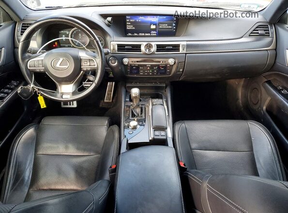 JTHCZ1BL5JA009464 2018 LEXUS GS Белый Вид панели приборов