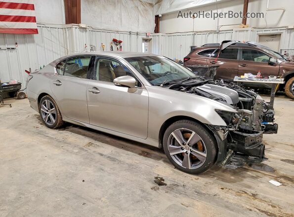 JTHCZ1BL6JA009117 2018 LEXUS GS Серебряный Передняя правая четверть