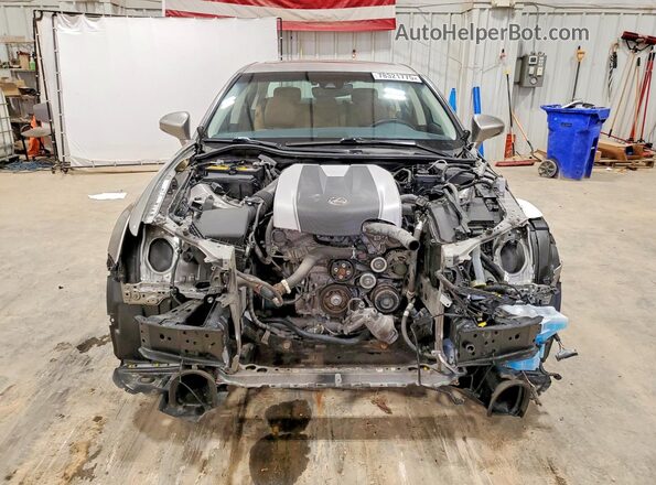 JTHCZ1BL6JA009117 2018 LEXUS GS Серебряный Вид спереди