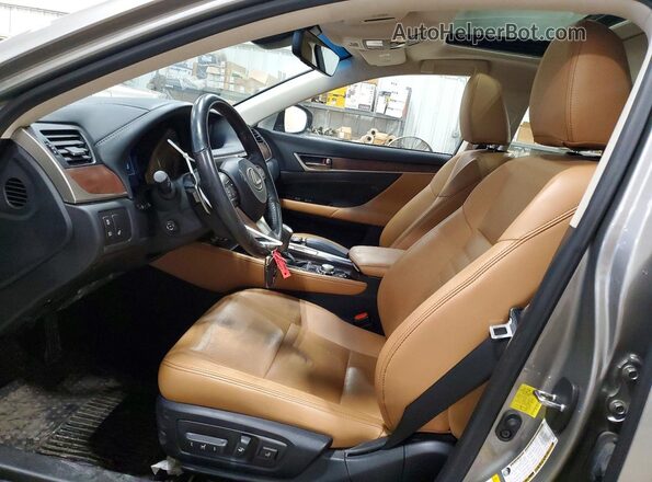 JTHCZ1BL6JA009117 2018 LEXUS GS Серебряный Вид салона спереди