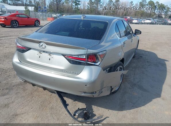 JTHCZ1BL7JA007554 2018 LEXUS GS 350 Серый Задняя правая четверть