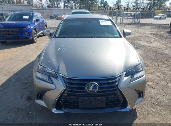 JTHCZ1BL7JA007554 2018 LEXUS GS 350 Серый Вид щитка приборов