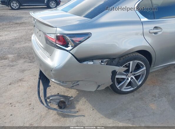 JTHCZ1BL7JA007554 2018 LEXUS GS 350 Серый Вид спереди