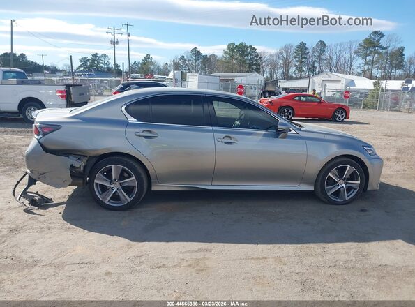 JTHCZ1BL7JA007554 2018 LEXUS GS 350 Серый Вид задней части салона