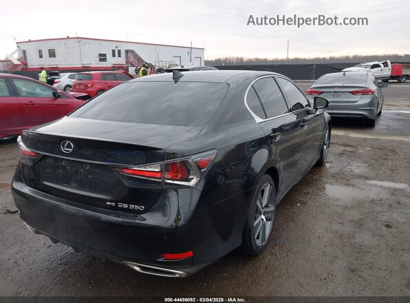 JTHCZ1BL8GA004106 2016 LEXUS GS 350 Черный Задняя правая четверть