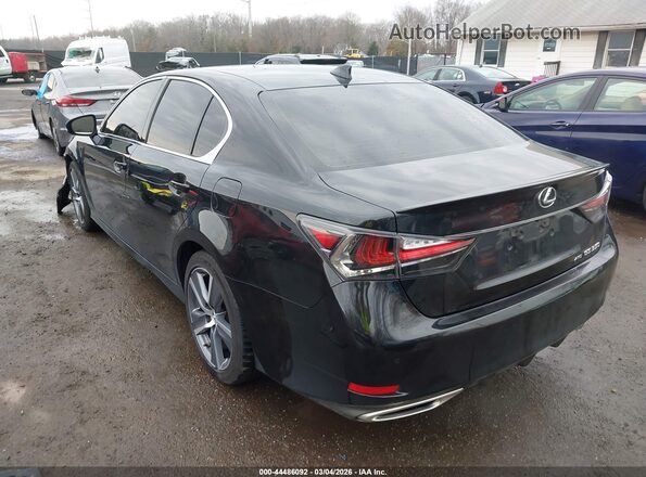 JTHCZ1BL8GA004106 2016 LEXUS GS 350 Черный Задняя левая четверть