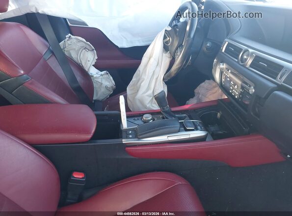 JTHCZ1BL8GA004381 2016 LEXUS GS 350 White Front interior view