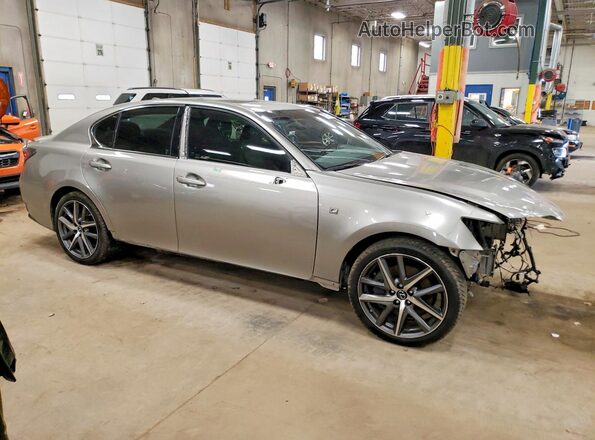 JTHCZ1BL8JA008129 2018 LEXUS GS Серебряный Передняя правая четверть