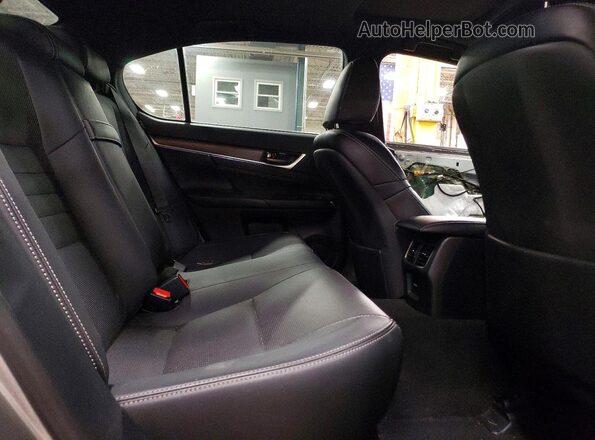 JTHCZ1BL8JA008129 2018 LEXUS GS Серебряный Вид задних сидений