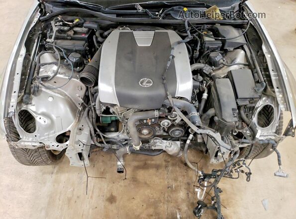 JTHCZ1BL8JA008129 2018 LEXUS GS Серебряный Вид задней части салона