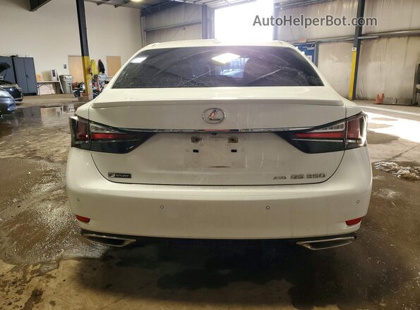 JTHCZ1BLXJA010254 2018 LEXUS GS Белый Вид сзади