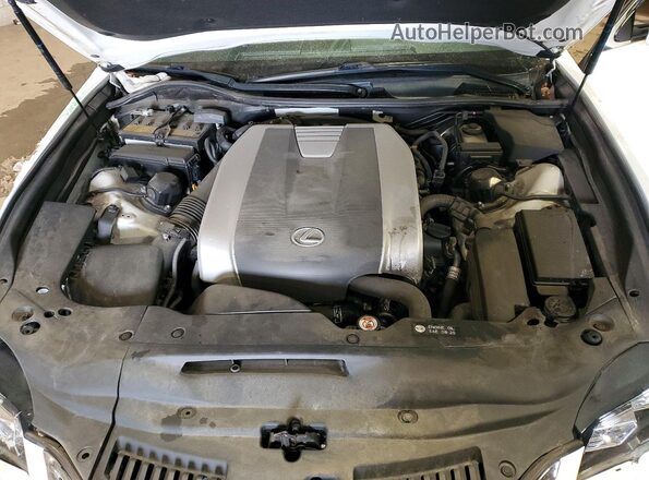 JTHCZ1BLXJA010254 2018 LEXUS GS Белый Вид задней части салона