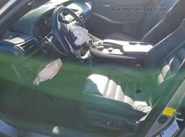 JTHCZ1D2XJ5015385 2018 LEXUS IS Серебряный Вид салона спереди