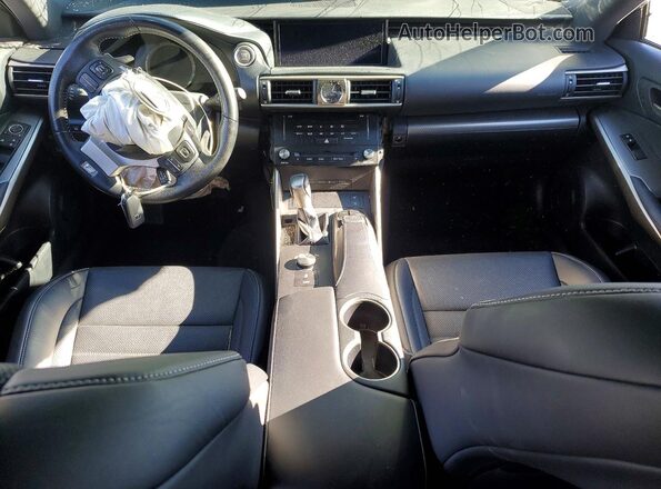 JTHCZ1D2XJ5015385 2018 LEXUS IS Серебряный Вид панели приборов