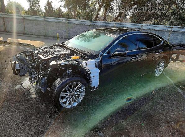 JTHD51FF2N5017556 2022 LEXUS LS Black Vista tres cuartos delantera izquierda