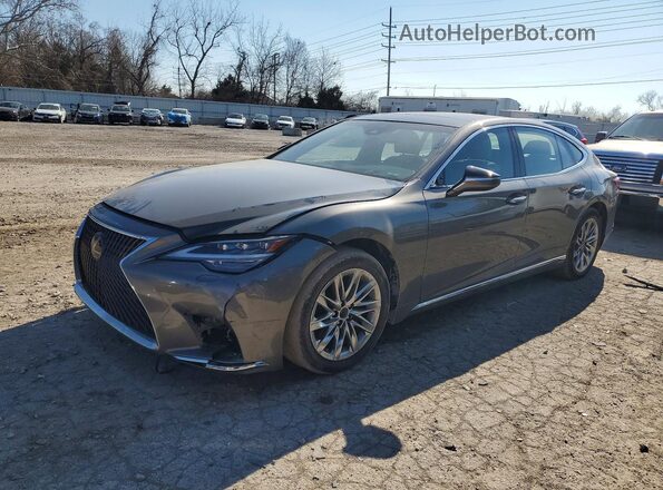 JTHD51GF5M5009514 2021 LEXUS LS Серый Передняя левая четверть