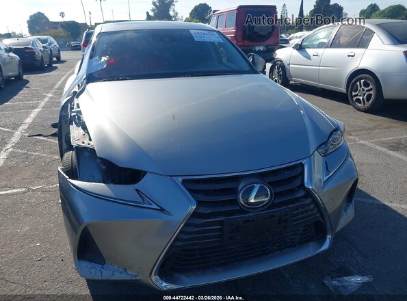 JTHDA1D21L5107368 2020 LEXUS IS 300 Gray Widok wnętrza z tyłu