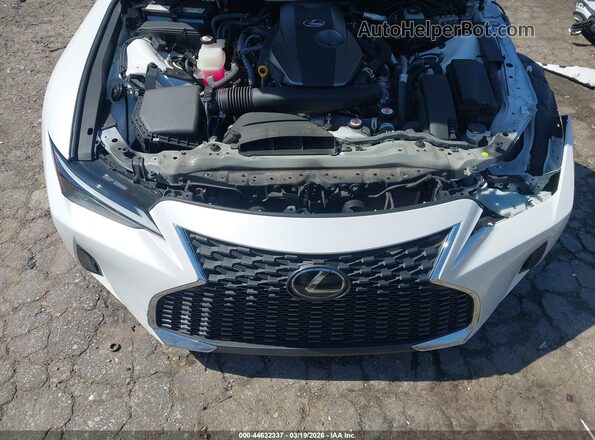 JTHDA1D21P5125519 2023 LEXUS IS 300 Белый Вид сзади