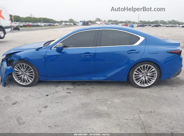 JTHDA1D23P5123268 2023 LEXUS IS 300 Blue Vista interior de 360 grados