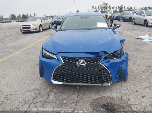 JTHDA1D23P5123268 2023 LEXUS IS 300 Blue Vista del cuadro de instrumentos