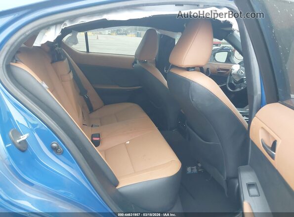 JTHDA1D23P5123268 2023 LEXUS IS 300 Blue Vista de la etiqueta del VIN