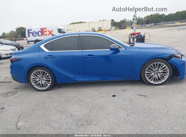 JTHDA1D23P5123268 2023 LEXUS IS 300 Blue Vista interior trasera