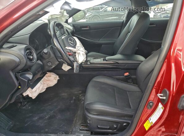 JTHDA1D26R5130489 2024 LEXUS IS Красный Вид салона спереди