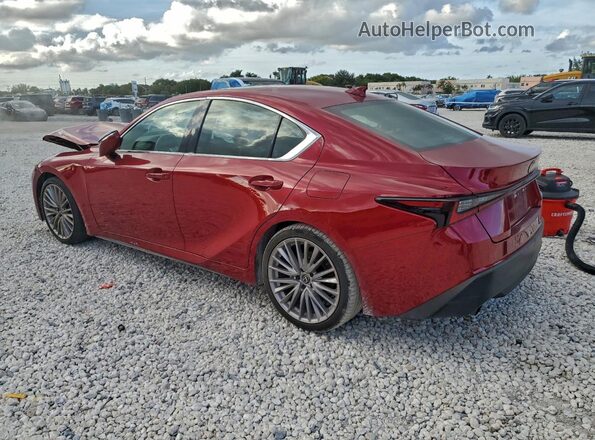 JTHDA1D26R5130489 2024 LEXUS IS Красный Задняя левая четверть