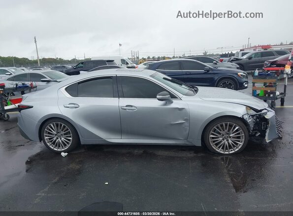 JTHDA1D27P5126741 2023 LEXUS IS 300 Серебряный Панорамный вид салона 360°