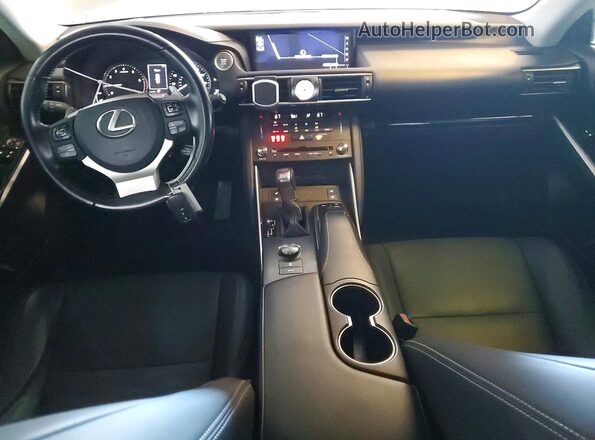 JTHDA1D29L5107103 2020 LEXUS IS Серебряный Вид панели приборов
