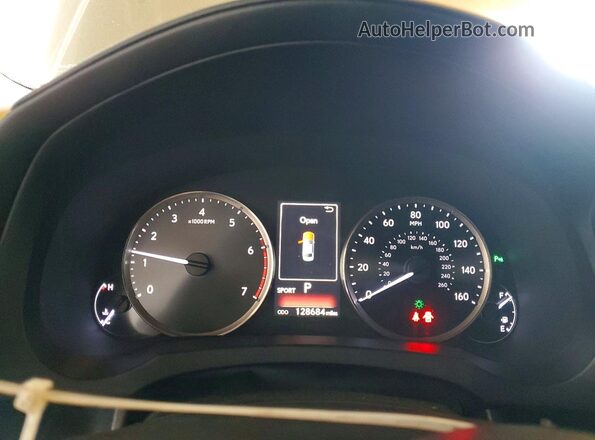 JTHDA1D29L5107103 2020 LEXUS IS Серебряный Вид щитка приборов