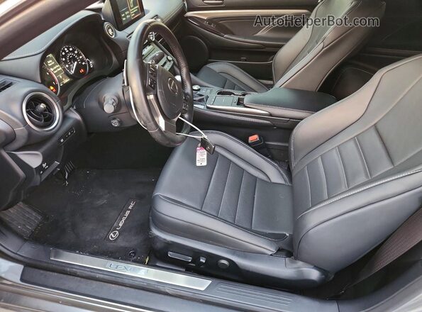 JTHDA5BC0R5012859 2024 LEXUS RC Серебряный Вид салона спереди
