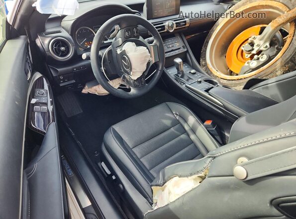 JTHDA5BC6R5012753 2024 LEXUS RC White Առջևի վահանակի տեսք