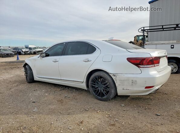 JTHDL5EF1H5008060 2017 LEXUS LS White Հետևի ձախ