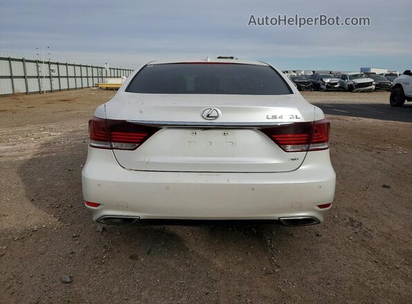 JTHDL5EF1H5008060 2017 LEXUS LS White Հետևի տեսք