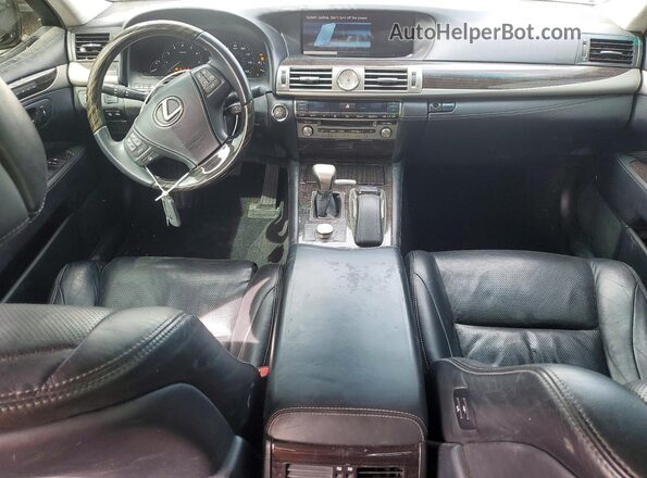 JTHDL5EF1H5008060 2017 LEXUS LS White Առջևի վահանակի տեսք