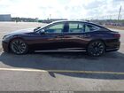 2020 Lexus Ls 500 Inspiration Series Maroon vin: JTHG5LGF7L5007562